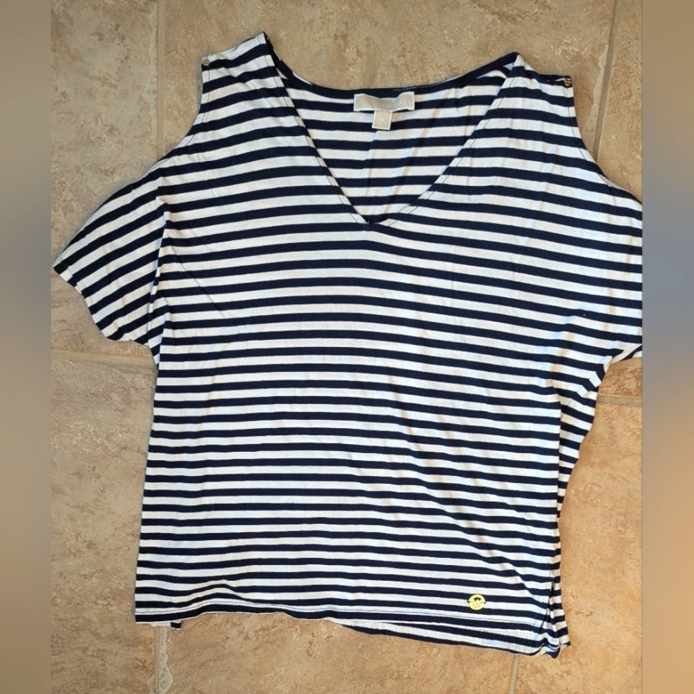 Michael Kors Cold Shoulder Top